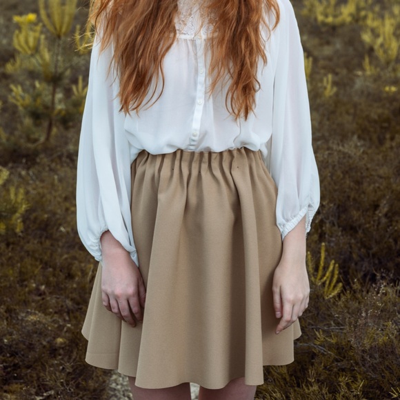 Zara Pleated Skirt - Picture 1 of 7
